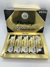 15 Dunlop DDH Tour Gold golf balls High Velocity Core Unbeatable Distance