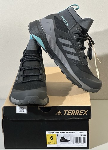 Adidas Terrex Free Hiker Primeblue Black/Grey Women’s Size 6 GW2806 - Picture 4 of 11