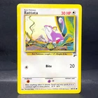 2000 POKEMON BASE SET 2 RATTATA 89/130 (LP) COMMON