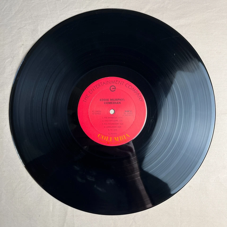 EDDIE MURPHY Comedian 1983 Vinyl LP Columbia FC 39005 - VG+ Foto 4 de 4