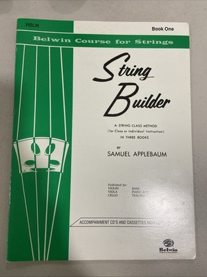 Belwin String Builder Violin Book 1 by Samuel Applebaum