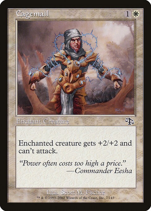 Cagemail NonFoil Judgment 7 NM MTG