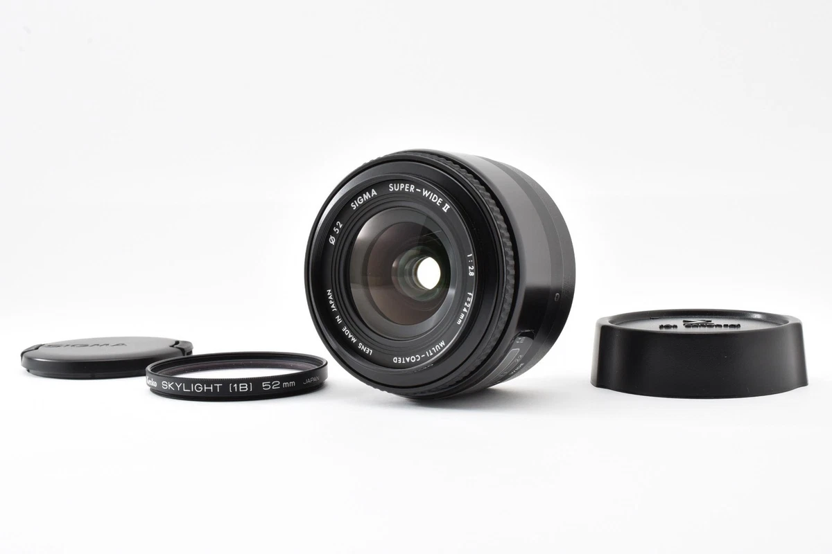 Sigma f/2.8 Camera Lenses 24mm Focal for sale - eBay