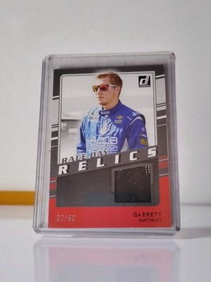  Garrett Smithley 2021 Donruss Racing - Race Day Relics Red (02/50) #RDR-GS 