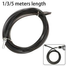 1Pcs Electric Drill Drain Cleaner Spring Sewer Unblocker