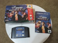 🔥 WWF NO MERCY Nintendo 64 N64 Complete CIB w/ Box Manual Tested THQ WWE 🔥
