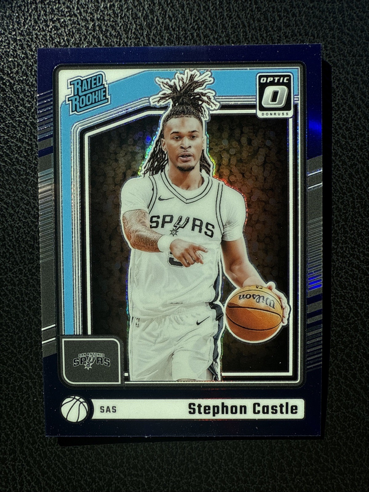 2024-25 Donruss Optic Stephon Castle Rated Rookie Purple #254