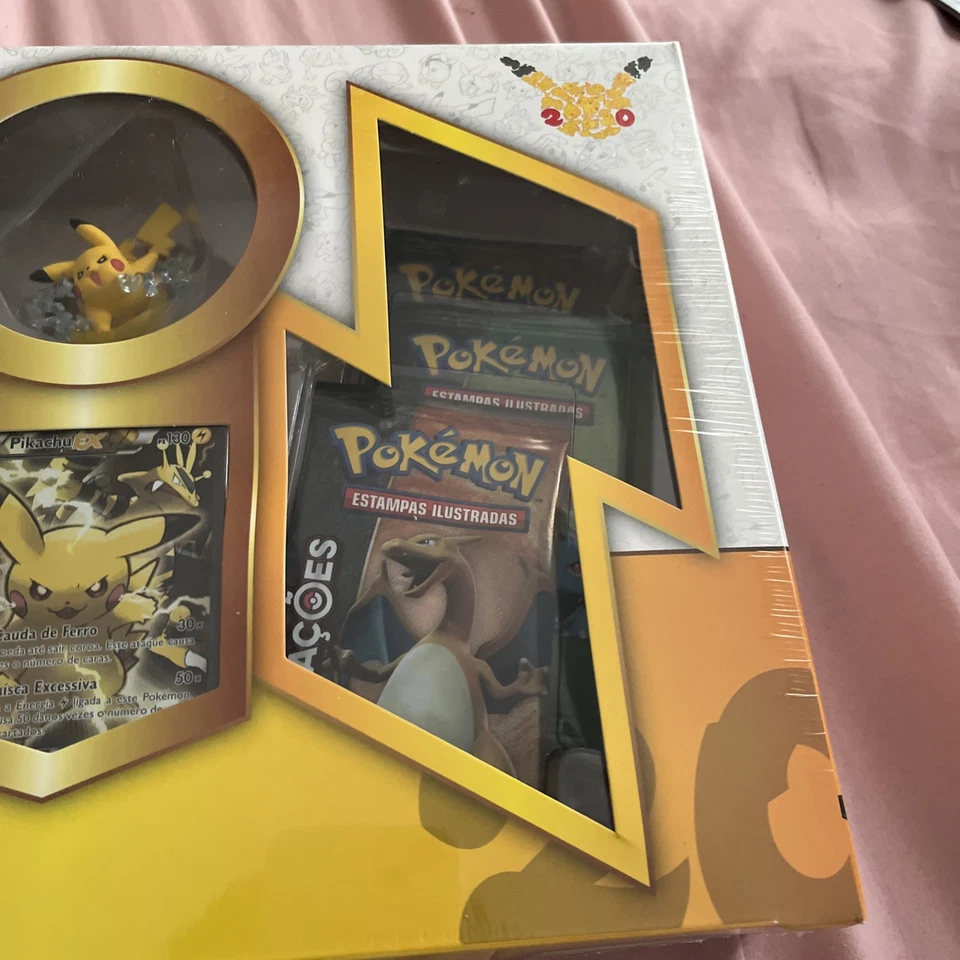 Brazil Pokemon Pikachu EX Red Blue Collection PORTUGUESE Generations Box Sealed - Image 4 of 4