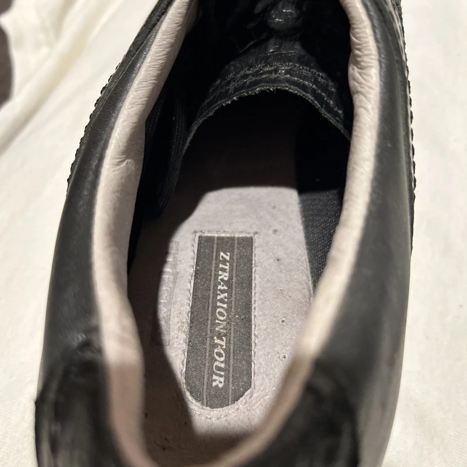 Zapatos de golf Ztraxion Tour para hombre negros talla 13 EE. UU. (ligeramente usados) Foto 4 de 4