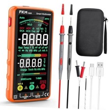 Pro Digital Multimeter Tester TRMS Digital Multimeter5" Backlit Color Screen