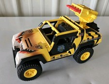 Vintage 1989 Gi Joe Tiger Force Sting Near Complete W Both Gas Cans
