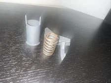 Vintage Star Wars 1978 Darth Vader Tie Fighter Gray Wing Release Clip Parts ANH