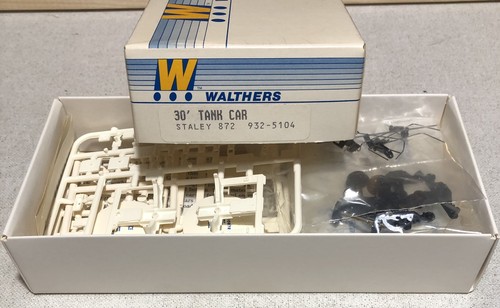 Kit de coche cisterna Staley 872 nuevo en caja/nuevo de stock Walthers 932-5104 HO 30' 🔥 | Condition: New
