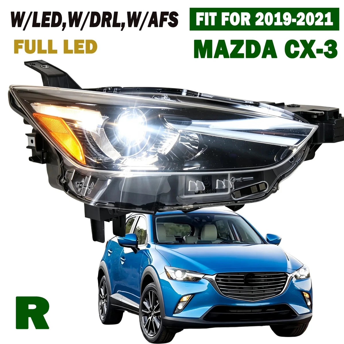 MAZDA cx-3 左側ヘッドライト Mazda Headlights for Mazda CX-3 for sale | eBay
