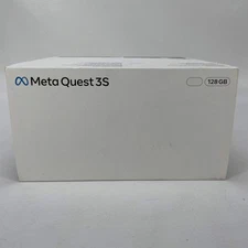 Meta Quest 3S 128GB Virtual VR Headset w/ Controllers SK-1000937-01