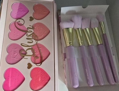 PLouise My First Rouge Palette und Precision Puffs Make-up Pinsel Sammlung 