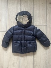 Giacca Moncler bambino 3-4 anni buone condizioni blu navy