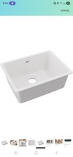 Elkay Quartz Classic Single Bowl 25x18-1/2 Undermount Sink - White ELGU2522WH0