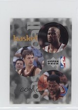 1997-98 European Stickers Isaiah Rider Christian Laettner Patrick Ewing HOF 05v0