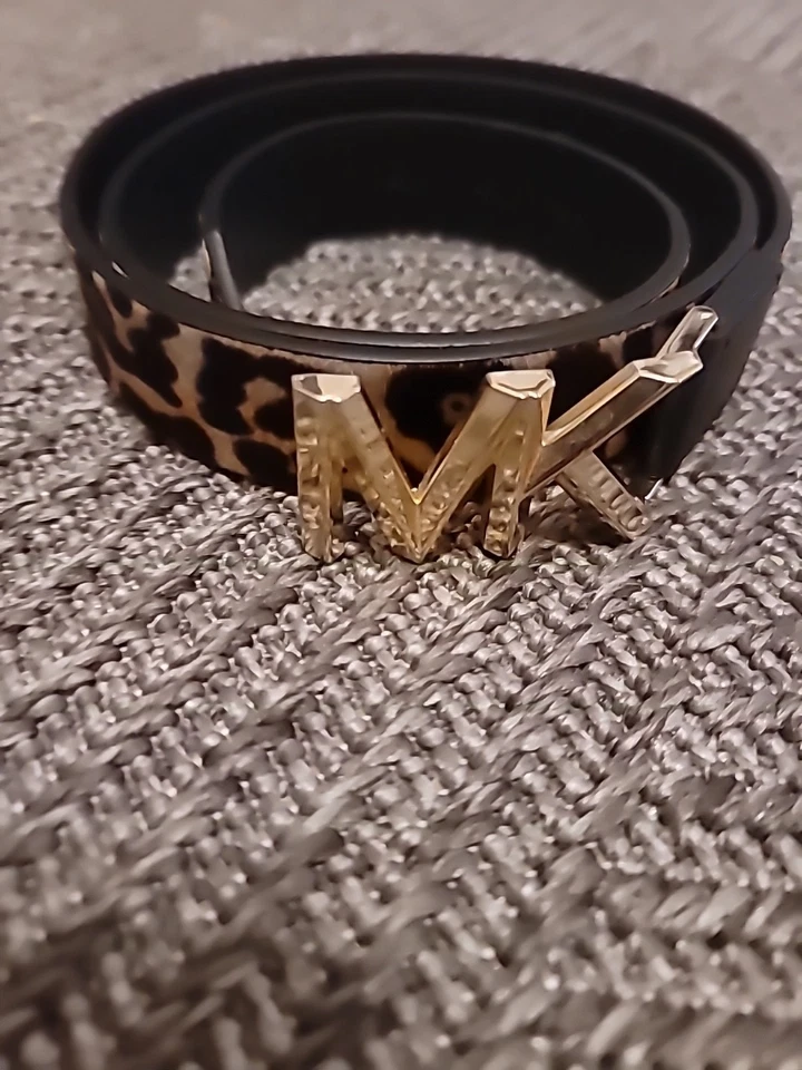 Cinturón Michael Kors Mujer Leopardo XL Pre Loved Foto 4 de 4