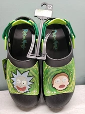 Ground Up Rick And Morty Clog/Sandals Men's Size 12 NWT