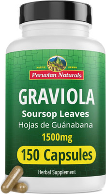 Pastillas naturales de guanabana pura para ayudar a bajar el azucar en la sangre