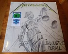 Metallica And Justice For All Limited Ed Green Vinyl 2018 Sealed 2LP DentedCover