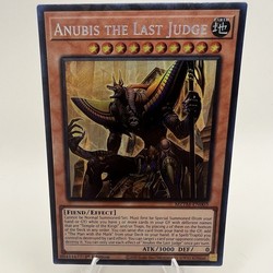 Anubis the Last Judge MZTM-EN003 Collector's Rare 1st Edition