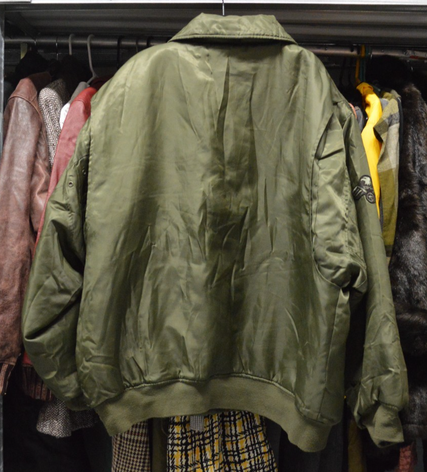 Military Style Bomber Jacket Olive Green Patches Insulated 4XL | eBay