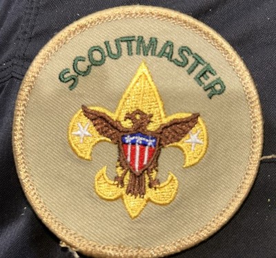 Current Style Boy Scout Scoutmaster Position Patch - See description