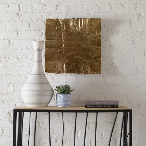 Uttermost Archive Brass Wall Decor - 19 x 19 x 4 - Picture 5 of 7