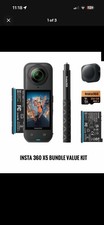 Insta 360 X5 8KAction Camera  Bundle,Selfie Stick,2batteries,256 card,lens cover