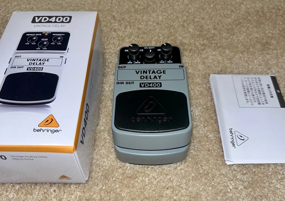Behringer - VD400 - Vintage Analog Delay Effects Pedal - Open Box. Never Used! - Image 2 of 4