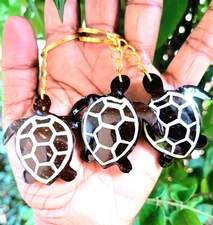 Keychain Creative Coconut shell Keytag Pendant Car Backpack Jewelry Accessorie