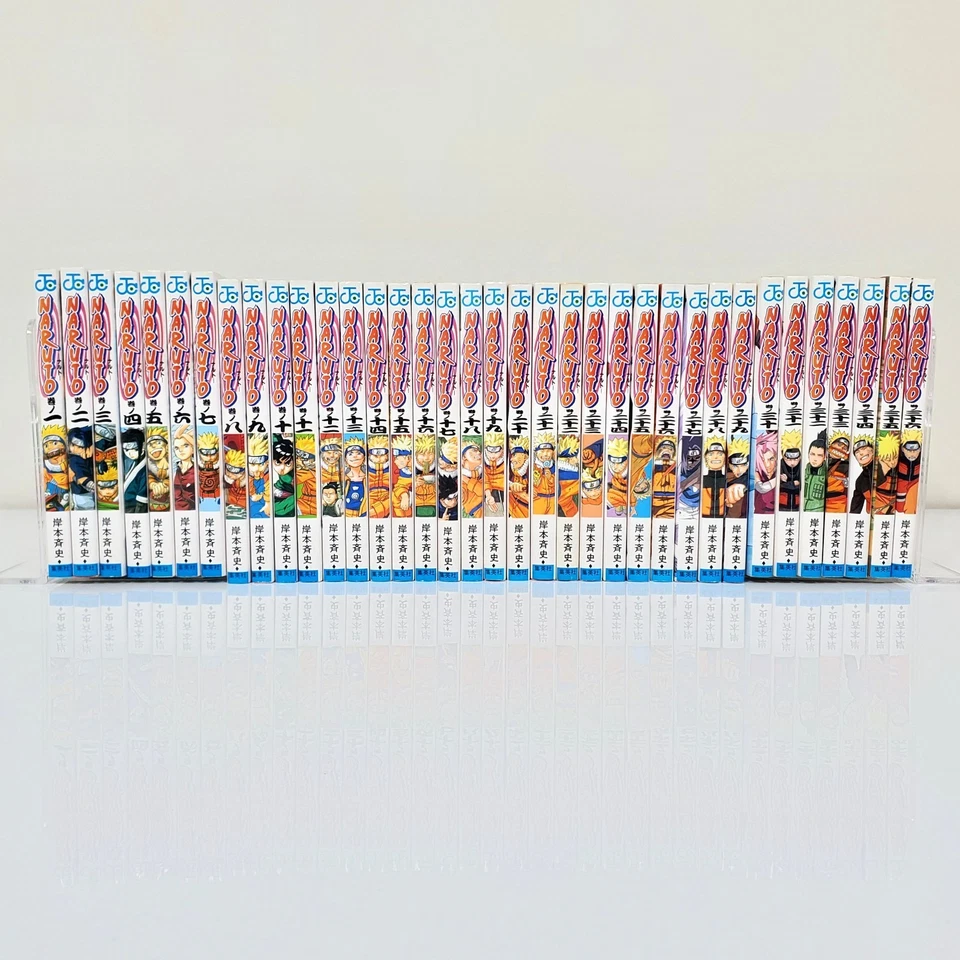 Naruto Manga Vol.1-72 Complete Set Japanese Masashi Kishimoto Jump Comics - Image 3 of 4