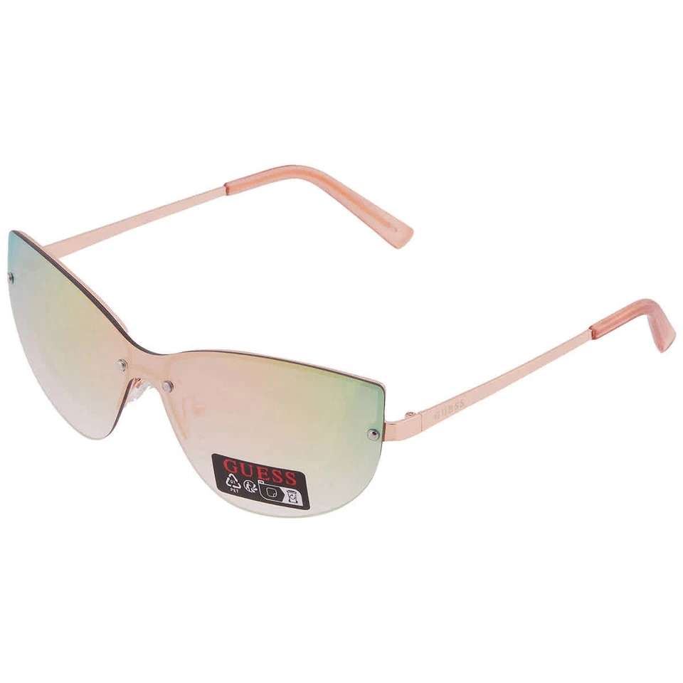 Gafas de sol Guess Factory Burdeos con escudo degradado para dama GO00007 28T 139 Foto 3 de 4