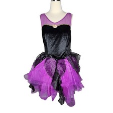 Disney Ursula Little Mermaid Disneybound Villain Costume Dress Purple Black S