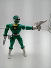 Vintage 1997 Bandai MMPR Power Rangers Turbo Green Ranger Figure Complete