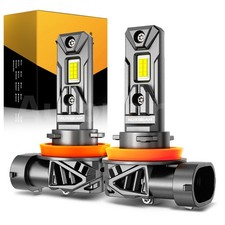 AUXBEAM LED Headlight H11 Low Beam Bulbs Canbus 220W 24000LM 6500K Ultra Bright
