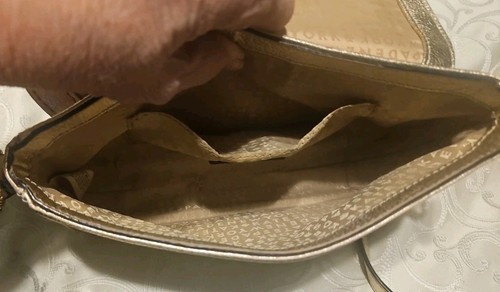 Kate Spade New York Gold Primrose Hill Little Kaelin Crossbody Purse Clutch Bag - Picture 11 of 11