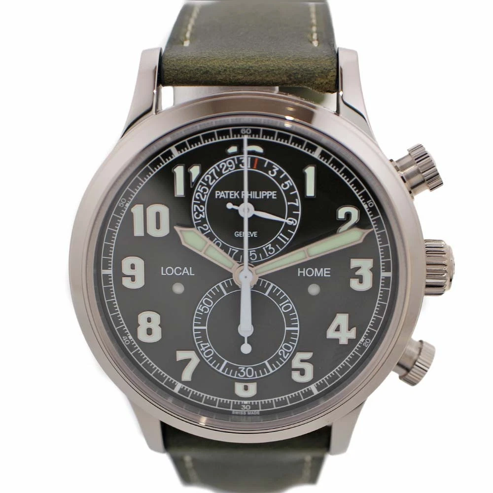 Patek Philippe — Patek Philippe Travel Time Chronograph Calatrava Pilot 5924G-010 1930 #KNW1568