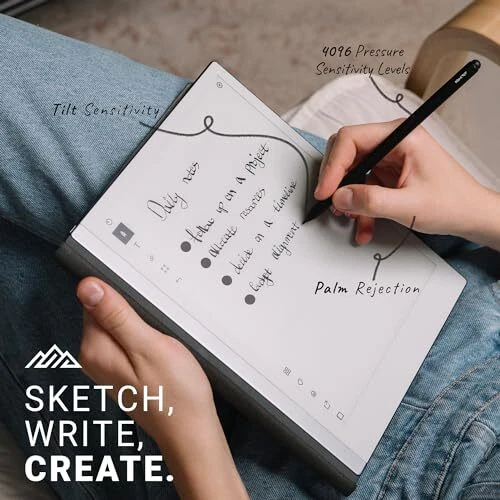 V-Pen EMR Stylus Remarkable 2 Pen with Digital Eraser + 5 Tips | 4096 Pressur... - Image 3 of 4