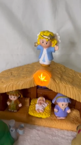 little people Krippe '02-'13 Tiere Schäfer Weisen Sound Lichter Extras - Video 1 von 1