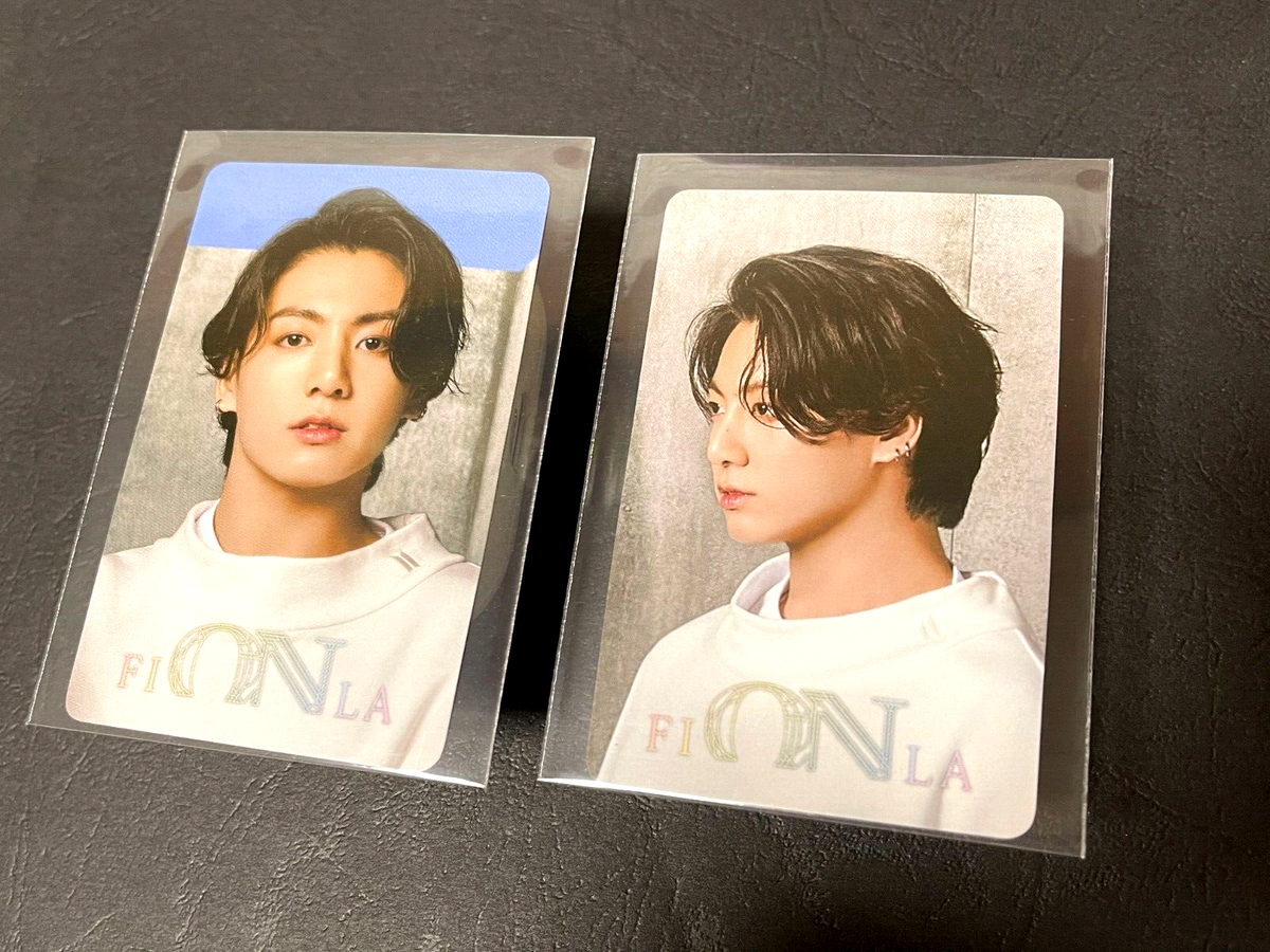 FILA - BTS FILA NOW ON 特典トレカ　新品未開封 BTS JUNGKOOK FILA NOW ON Limited Official Photo Card 2 set
