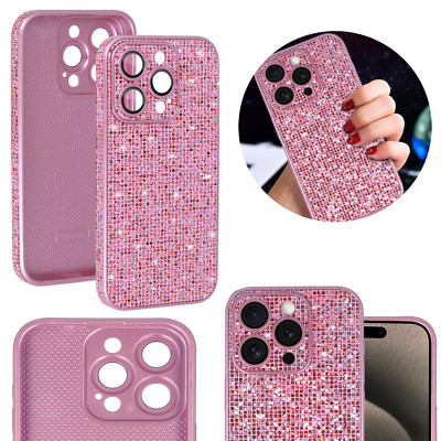 FÜR APPLE IPHONE 11 - FLASH CASE Schutz Handy Brokat Tasche Cover Hülle ROSA
