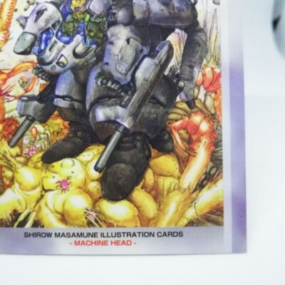 64 MACHINE HEAD SHIROW MASAMUNE illustration Card epoch JAPAN 1998