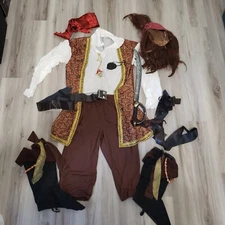 Serious Fun Smiffys Mens Medium Rustic Pirate Costume Realistic Cosplay Extras! 