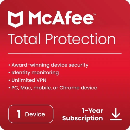 McAfee Total Protection 2026 | DIRECT FROM MCAFEE | Same Day Digital Delivery