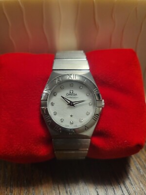Ladies Omega Constellation Diamond Watch with original box / papers
