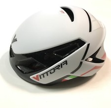 Casco bici corsa Vittoria VH Ikon bianco white road bike helmet L-XL 58-62 cm